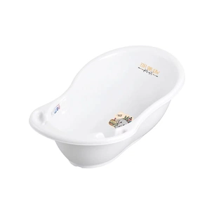 Ванночка Tega Baby WILD&FREE LITTLE ELEPHANTзі зливом 86 см white green (DZ-004-103-ODPYW) зображення 1