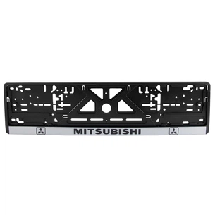 Рамка номерного знака CarLife Mitsubishi (NH19) зображення 1