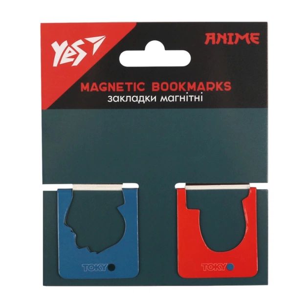 Закладки для книг Yes магнітні Anime, висікання, 2 шт (708400) - picture 2