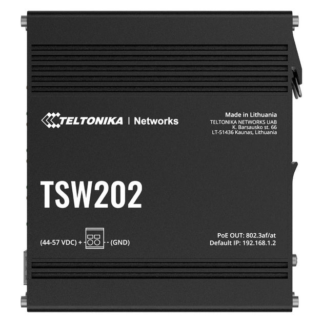 Коммутатор сетевой Teltonika TSW202 - изображение 1
