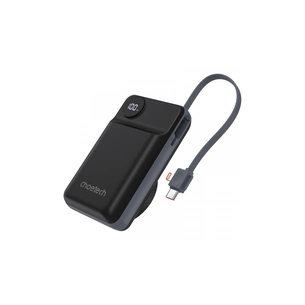 Батарея універсальна Choetech Magnetic Wireless 20000mAh 22.5W, PD, QC/3.0, Apple Watch charger, Black (B696-BK) зображення 1