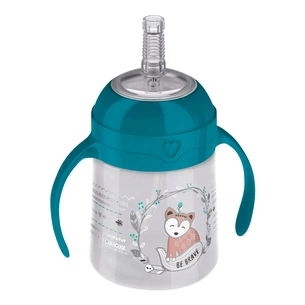 Поїльник-непроливайка Lovi Indian Summer з трубочкою та обтяжувачем 150 мл (35/362) зображення 1