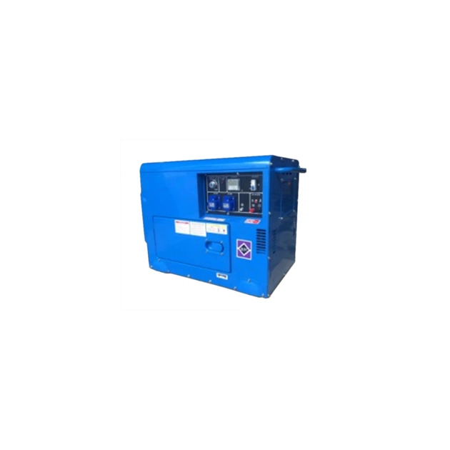 Генератор Kuyia TMG3500S, дизельний, 240V, 50Hz, 3-3,3kW, стартер, 16л (KYTMG3500S-1F-220-B) - зображення 1
