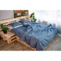 Постільна білизна Ardesto Gloria сатин синій євро 200х220 (ART2022DB) - зменшене зображення 9