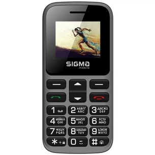 Мобільний телефон Sigma Comfort 50 HIT2020 Grey (4827798120927) зображення 1