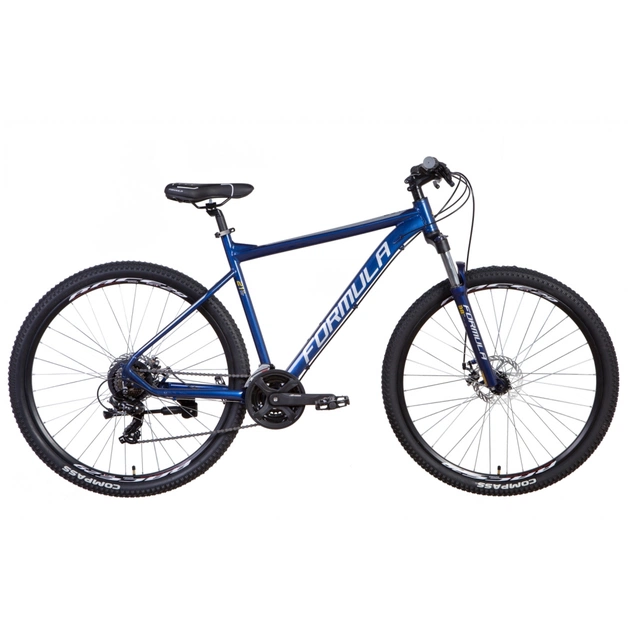 Велосипед Formula 29" F-1 AM DD рама-21" 2021 Blue/Silver (OPS-FR-29-133) - изображение 1
