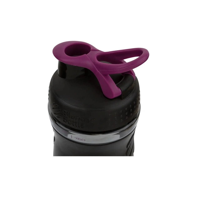Шейкер спортивний BlenderBottle SportMixer 20oz/590ml Black/Plum (SM 20oz Black/Plum) - picture 4