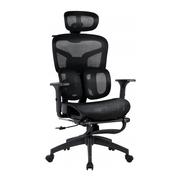 Офісне крісло GT Racer B-341 Black - зображення 1