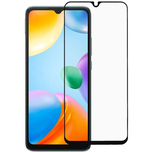 Скло захисне Drobak Xiaomi Redmi 10C Black Frame A+ (444438) - зображення 1