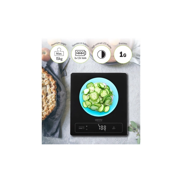 Ваги кухонні Camry CR 3175 black - picture 8