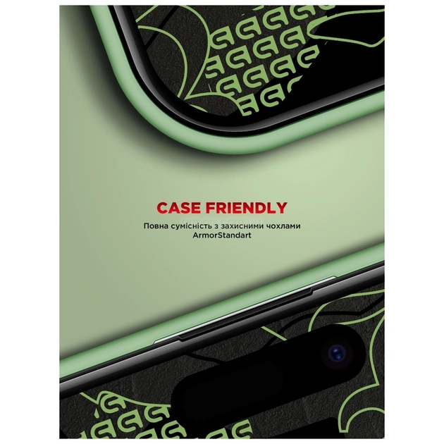 Скло захисне Armorstandart Icon Apple iPhone 17 / 16 Pro Black (ARM79554) - picture 7