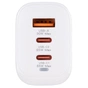 Зарядний пристрій XoKo 2xUSB-C PD65W + 1xUSB QC3.0 GaN white (XK-QC-630) - зменшене зображення 8