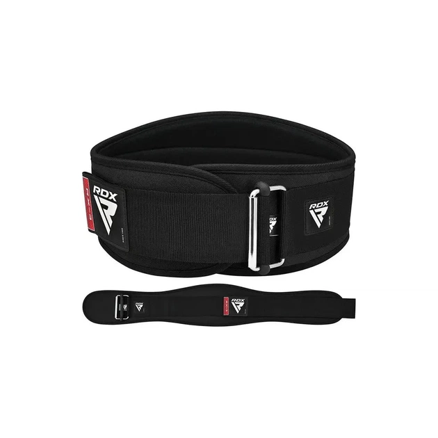 Атлетичний пояс RDX RX3 EVA Curve неопреновий Black XL (WBE-RX3B-XL) - picture 1