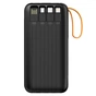 Батарея універсальна ColorWay 20 000 mAh PowerHub PD/22.5W, QC/4.0, Black (CW-PB200LP07BK) - зменшене зображення 3