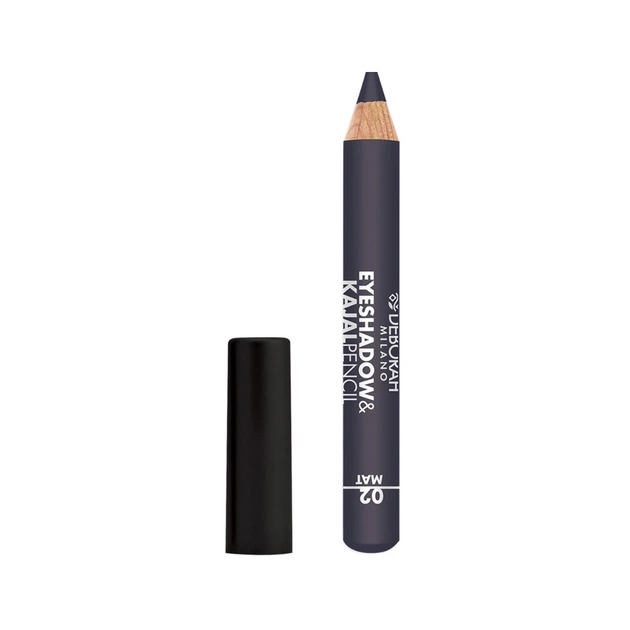 Тіні для повік Deborah Eyeshadow & Kajal Pencil 02 - Mat Grey (8009518319613) - picture 1