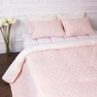 Покривало MirSon набір Trend Line №7111 Powder rose 200х220 + 4 наволочки 50х70 (2200005625217) - уменьшенное изображение 8