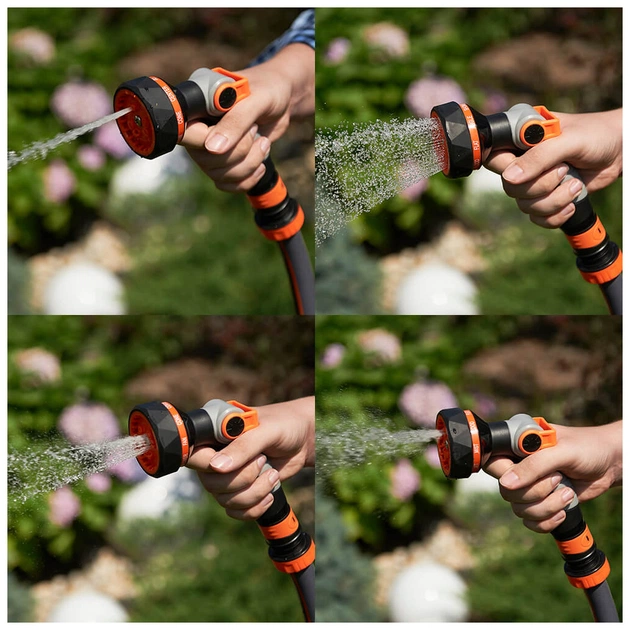 Пістолет для поливу SEQUOIA кількість режимів 9, пластик, цинк, вага 0.3 кг (SWPSN9P) - picture 3