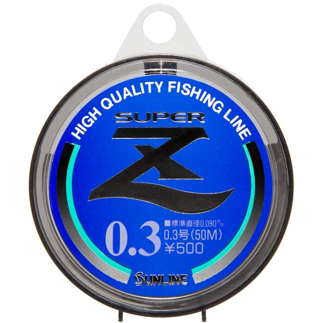 Леска Sunline SUPER Z HG 50m #0.3/0.09mm 0.72kg (1658.00.37) - изображение 1