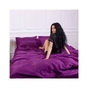 Постільна білизна MirSon Сатин 0846 Lilac 220х240 King Size (2200002025867) - зменшене зображення 5