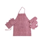 Фартух MirSon Набір №208 - Chocolate binding дві прихватки + дві рукавички-прихватки + фартух (2200006754084) - зменшене зображення 1