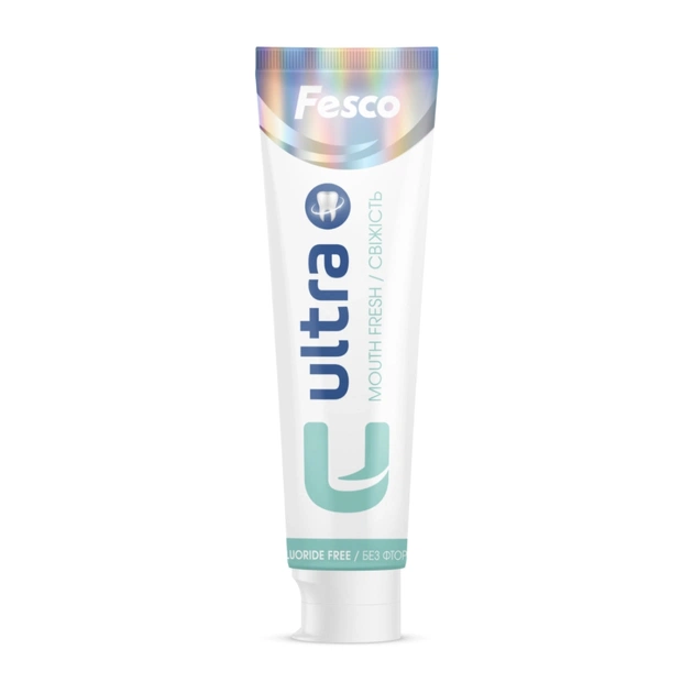 Зубна паста Fesco Ultra Mouth Fresh Свіжість 100 мл (4820204701987) - picture 1