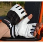 Рукавички для фітнесу MadMax MFG-248 Clasic White XL (MFG-248-White_XL) - зменшене зображення 4