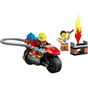 Конструктор LEGO City Пожежний рятувальний мотоцикл 57 деталей (60410) - зменшене зображення 2