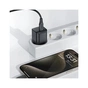 Зарядний пристрій Acefast USB-C 20W Gan A73 mini Fast Charger Black (6974316282648) - зменшене зображення 6