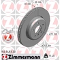 Гальмівний диск ZIMMERMANN 150.3483.20 - зменшене зображення 1