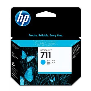 Картридж HP DJ No.711 DesignJet 120/520 3-Pack Cyan (CZ134A) зображення 1