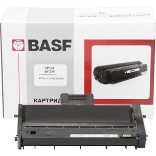 Тонер-картридж BASF Ricoh Aficio SP201/SP203/SP204, Black 407255 (KT-SP201-407255) зображення 1