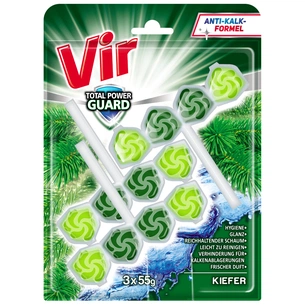 Туалетний блок Vir Total Power Guard Хвоя 3x55 г (3801003002186) зображення 1