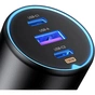 Зарядний пристрій Ugreen 3xUSB 130W (2xUSB-C+USB-A) QC 3.0 black (CD293) (90413) - уменьшенное изображение 3
