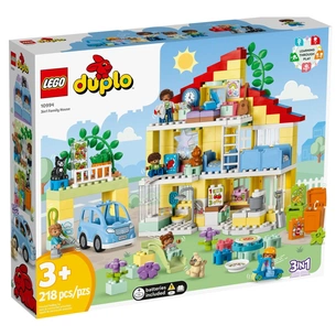 Конструктор LEGO DUPLO Сімейний будинок 3 в 1 218 деталей (10994) зображення 1