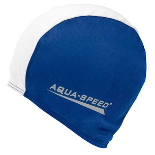 Шапка для плавання Aqua Speed Polyester Cap 091-15 5764 синій, білий Уні OSFM (5908217657640) зображення 1