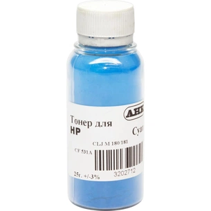 Тонер HP CLJ M180/181, 25г Cyan AHK (3202713) зображення 1