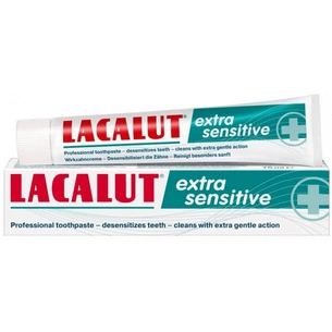 Зубна паста Lacalut Extra Sensitive 75 мл (4016369546147) зображення 1