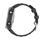 Смарт-годинник Garmin fenix E, 47mm, Stainless Steel/Black, GPS (010-03025-00) - зменшене зображення 6