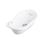Ванночка Tega Baby WILD&FREE LITTLE ELEPHANTзі зливом 86 см white green (DZ-004-103-ODPYW) - зменшене зображення 1