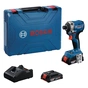 Гайковерт Bosch GDR 18V-215 18V, 2х2Ah, 3800об/хв, 215Нм, M6-M16, кейс (0.601.9N2.022) - зменшене зображення 2