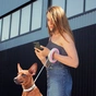 Повідець для собак WAUDOG R-leash світловідбиваюча стрічка XS-M до 40 кг 2.9 м рожевий (81277) - уменьшенное изображение 4