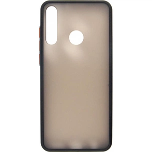 Чохол до мобільного телефона Dengos Matt Huawei Y6P, black (DG-TPU-MATT-54) (DG-TPU-MATT-54) зображення 1