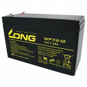 Батарея до ДБЖ Long 12В 7.2 Ah (WP7.2-12) зображення 1