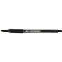 Ручка кулькова Bic автоматична Soft Clic Grip з гумовим грипом Чорна (bc837397) - зменшене зображення 1