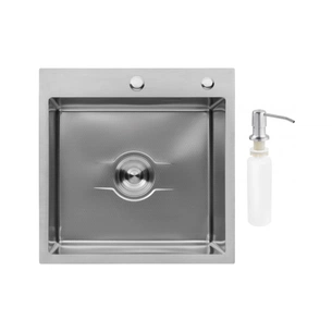 Мийка кухонна Kroner KDBrush5050HM (CV027234) зображення 1