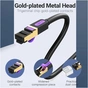 Патч-корд 3м, S/FTP cat 7 RJ-45 black Vention (ICDBI) - зменшене зображення 2