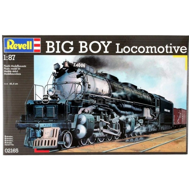 Збірна модель Revell Локомотив Big Boy Locomotive 1:87 (2165) - изображение 1