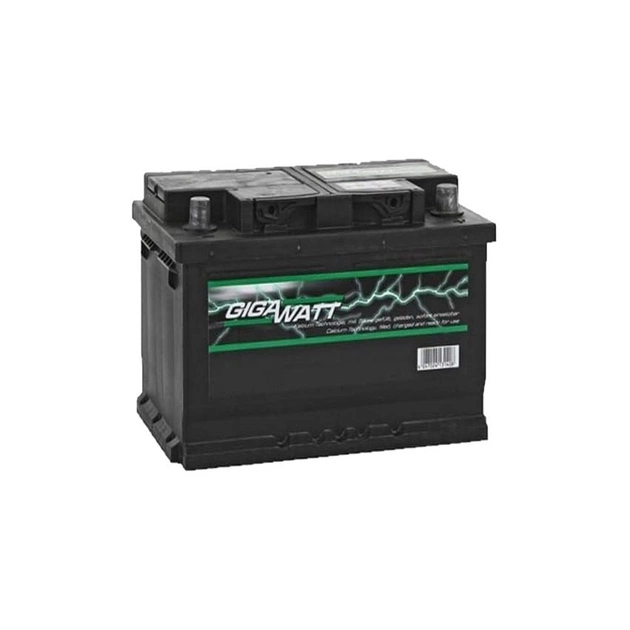 Акумулятор автомобільний GigaWatt 60А (01853E5600) - изображение 1