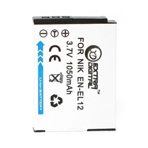 Акумулятор до фото/відео Extradigital Nikon EN-EL12 (BDN2520) зображення 1