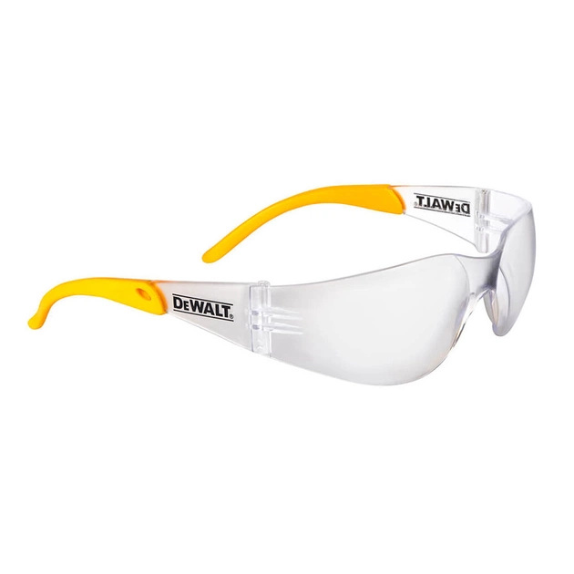 Защитные очки DeWALT Protector, прозрачные, поликарбонатные (DPG54-1D) - изображение 1